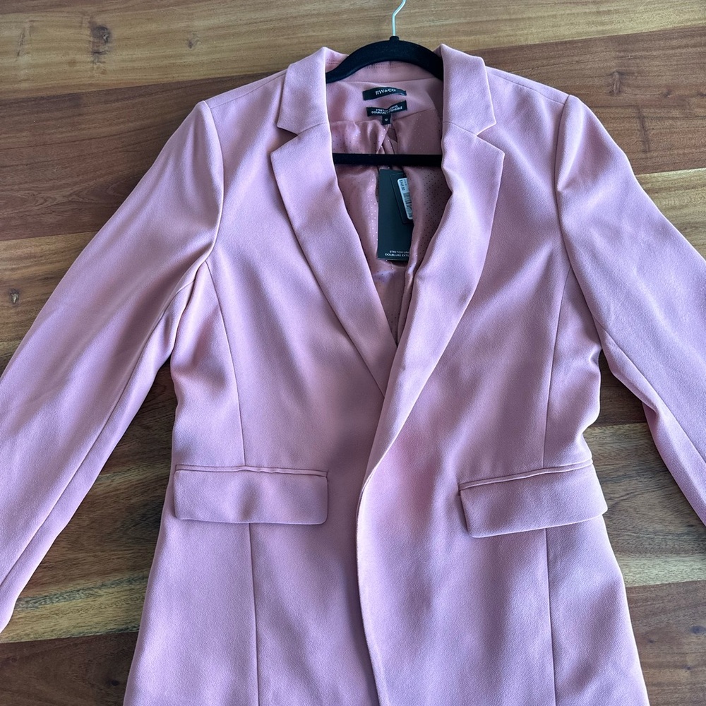 RW&CO. Soft Pink Women's Blazer